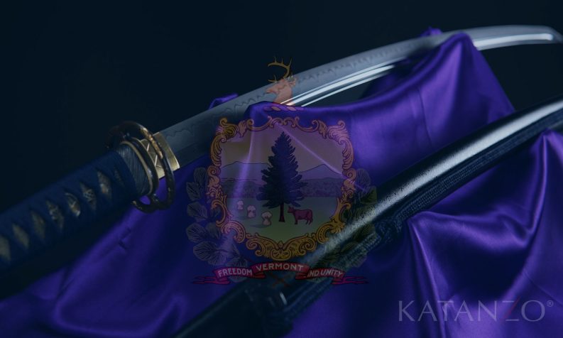 Katana Laws in Vermont – Are Katana Legal in Vermont?