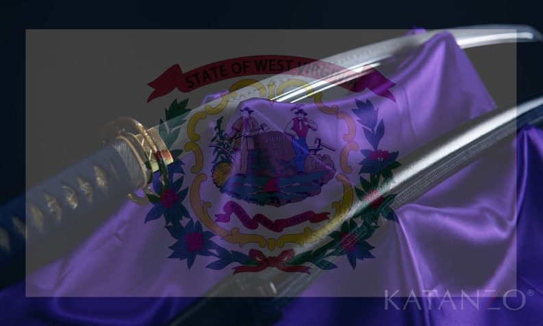 Katana Laws in West Virginia – Are Katana Legal in West Virginia?